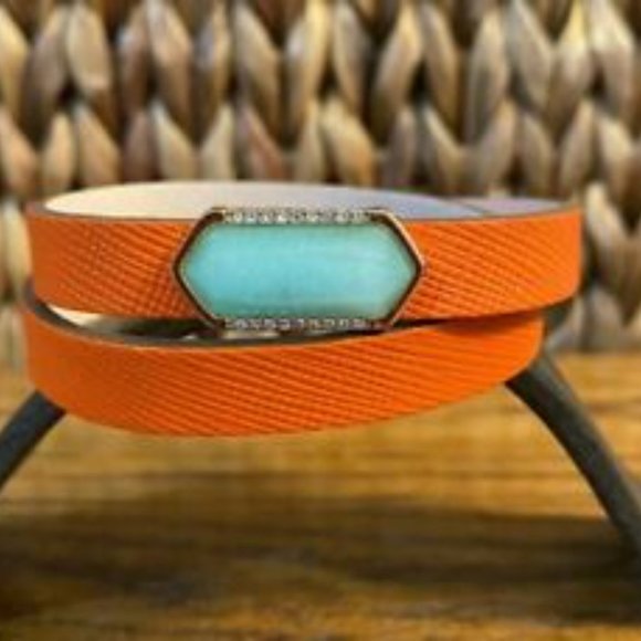 Keep Collective Burnt Orange Double Wrap Bracelet - Picture 5 of 7